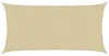 vidaXL Tente d'ombrage beige 2,5 x 6 m en HDPE Voir les images du produit 1