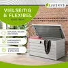 Juskys Metall Aufbewahrungsbox Limani 380 Liter - Outdoor Produktbild-Vorschau 3