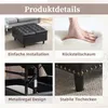 okwish Aufbewahrungs-Hocker quadratischer Aufbewahrungsbank Produktbild-Vorschau 3