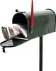 Wiltec Set US Mailbox zelená 180 x 220 x 480 mm, americká Náhľad obrázku produktu 1