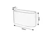 Rabalux 7025 Wandleuchte Kaunas, G9, silber, Minimal, 16cm Produktbild-Vorschau 3