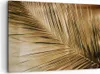 Bild auf Leinwand - Leinwandbild - Einteilig - Blatt Gold Produktbild-Vorschau 1