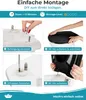 Calmwaters® Premium Toilettendeckel Schwarz einfache Produktbild-Vorschau 2