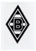 VfL Borussia Mönchengladbach BMG Edelaufkleber Raute Produktbild-Vorschau 1