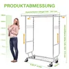 HOKEEPER Portemanteau double professionnel, charge maximale Voir les images du produit 2