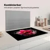 KitchenYeah© Herdabdeckplatte Blumen - Rosa - Wasser - Produktbild-Vorschau 8