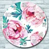 Wanduhr aus Glas Rund fi 30 Rote Mohnblume Quarz Deko Produktbild-Vorschau 1