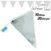 Goodymax® Wimpelkette 10 m Silber Produktbild-Vorschau 2
