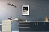 MuchoWow® Gerahmtes Poster Astronaut - Mond - Palme - Produktbild-Vorschau 2