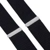 Hosenträger Schwarz 4 cm drei Clips Maisstruktur Produktbild-Vorschau 5
