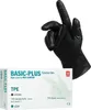 Schwarze TPE Hybrid Arbeitshandschuhe AMPRI 200 Stück | Produktbild-Vorschau 1