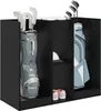 vidaXL Golf Schrank Uni Schwarz Eichen-Optik 102 x 45 x Produktbild-Vorschau 3