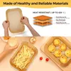 Backpapier für Heißluftfritteuse mit Doppelkammer,100 Produktbild-Vorschau 3