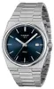 Tissot PRX herenhorloge, 40mm, zilverkleurig, blauw, Productafbeelding-voorbeeld 5