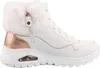 Skechers Uno Rugged - Fall Shimmer Damen Stiefelette Weiß Produktbild-Vorschau 2