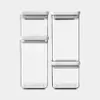 Brabantia 12 25 69 4x1 Brabantia Vorratsdose Tasty eckig, Anteprima dell’immagine prodotto 1