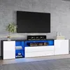 Sweiko 180 x 40 x 45 cm skrinka pod TV, lesklá LED skrinka Náhľad obrázku produktu 3