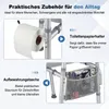 Rialzo per WC COSTWAY, sedile WC rialzato con maniglie, Anteprima dell’immagine prodotto 8