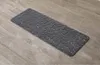 BADTEPPICH GRAU BADVORLEGER BADEMATTE DUSCHVORLAGE mit Voir les images du produit 6