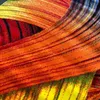 Teppich Kurzflor Bunt Wohnzimmer Patchwork Wellen Punkte Produktbild-Vorschau 3