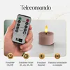 Meisterhome® XXL LED tea lights set di 4 - Candele senza Anteprima dell’immagine prodotto 3