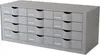 PAPERFLOW Schubladenelement 12 Schubladen grau Produktbild-Vorschau 2