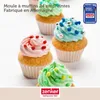 Zenker Mini-Muffinform 24er Backblech (Ø 4,5 cm), für Produktbild-Vorschau 3