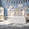 Letto a terra INONEFT, 90x200 cm, per bambini, con sponde Anteprima dell’immagine prodotto 5