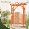 Arco da giardino COSTWAY con porta, dimensioni 161 x 60 x Anteprima dell’immagine prodotto 3