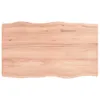 vidaXL Stolová deska 100x60x(2-4) cm z masivního dřeva s Náhled obrázku produktu 1