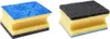 Two cleaning sponges are shown side-by-side against a white background. Podgląd zdjęcia produktu