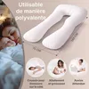 Oreiller ELONEO pour dormir sur le côté avec housse, Voir les images du produit 2