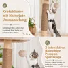 KOMFOTTEU, albero per gatti da 147 cm, con amaca, cuccia e Anteprima dell’immagine prodotto 7