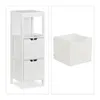 Relaxdays Badezimmerschrank, Landhausstil, HBT: 90 x 30 x Produktbild-Vorschau 11