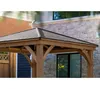 Westmann Holz Pavillon Devon 1214 Natur 427x366x317 cm Produktbild-Vorschau 3