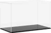 A clear acrylic display case with a black base, shown from a front-side angle against a white background. Náhľad obrázku produktu