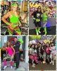BIQIQI 80er Jahre Damen Outfit Set Retro Trainingsanzug Produktbild-Vorschau 7