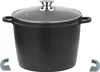 Tiefer Kochtopf Induktion Deckel Ø28cm Suppentopf Alu Guss Produktbild-Vorschau 1
