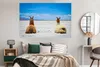 MuchoWow® Poster Lama - Tiere - Sand 180x120 cm - Produktbild-Vorschau 4
