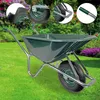 Matrix Schubkarre 100l 250kg Vollgummirad Kunststoffwanne Produktbild-Vorschau 11