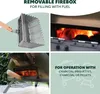 forno per pizza bremermann con pietra per pizza 30x2x30 cm Anteprima dell’immagine prodotto 3