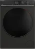 A front view of a black washing machine. Náhľad obrázku produktu