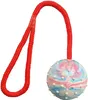 Ball am Seil, Naturgummi ø 6/30 cm petrol/orange Anteprima dell’immagine prodotto 5