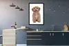 MuchoWow® Gerahmtes Poster Hund - Haustiere - Fell 60x90 cm Produktbild-Vorschau 2
