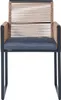 A front view of a single chair. Anteprima dell’immagine prodotto