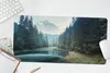 MuchoWow® Mauspad Mousepad Wald - Gras - Berge - Bäume - Produktbild-Vorschau 5
