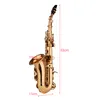 Mini Bb Sopransaxophon, Saxophon Messing Material Goldlack Produktbild-Vorschau 3