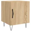 Nachttisch Sonoma-Eiche 40x40x50 cm Holzwerkstoff Produktbild-Vorschau 1