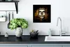 MuchoWow® Poster Buddha - Kopf - Rauch 30x30 cm - Produktbild-Vorschau 3
