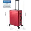 Oslo | Trolley M | Aluminium Hartschale | 65 x 42 x 26 cm | Produktbild-Vorschau 10
